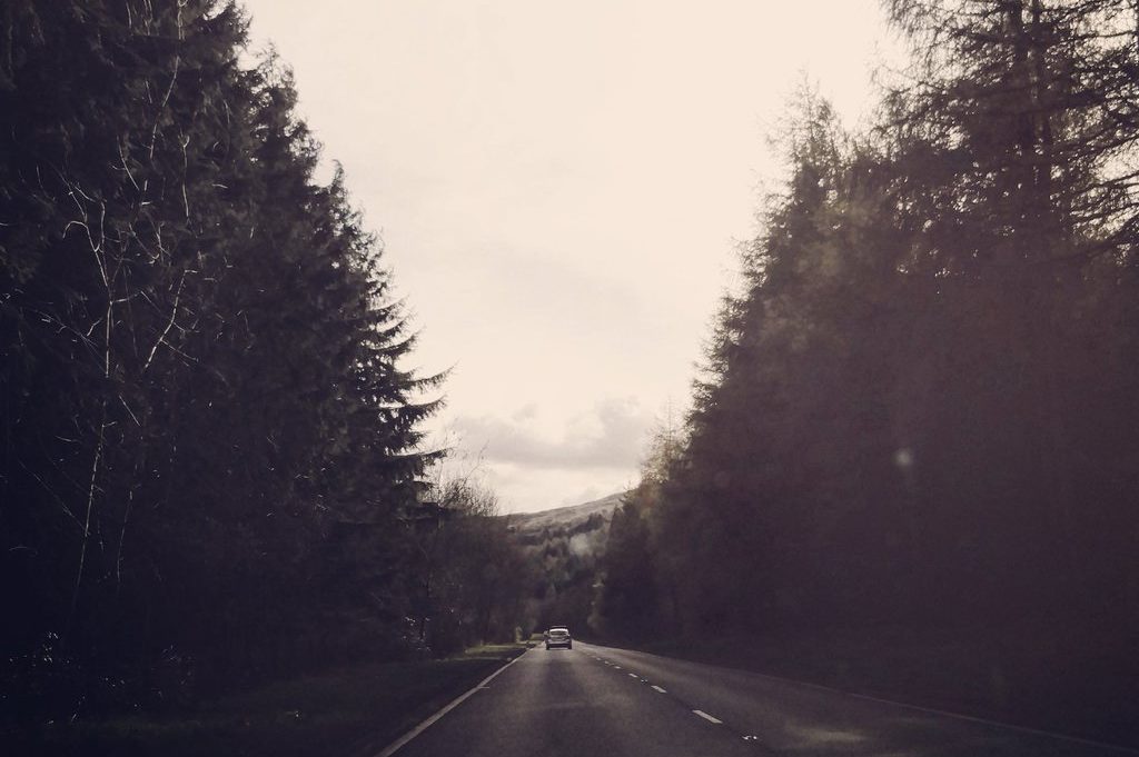 Not here, now
